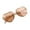 champagne, variant on 2x Sunglasses UV400 Round Eyeglasses Transparent Eyewear Small for Girls Children Boys Outdoor Gift