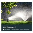 thumbnail image 2 of Foco solar para exteriores, luces solares LED a prueba de agua IP67, foco solar ajustable de 6500 K con 2 modos de iluminación, luz fría para jardín, patio, camino de entrada, camino, paquete de 2, 2 of 5