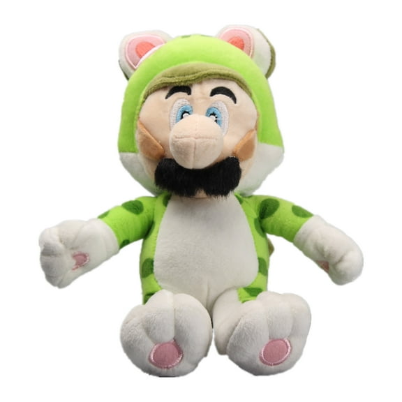 uiuoutoy Cat Luigi Plush Toy Stuffed Animal Doll 9"