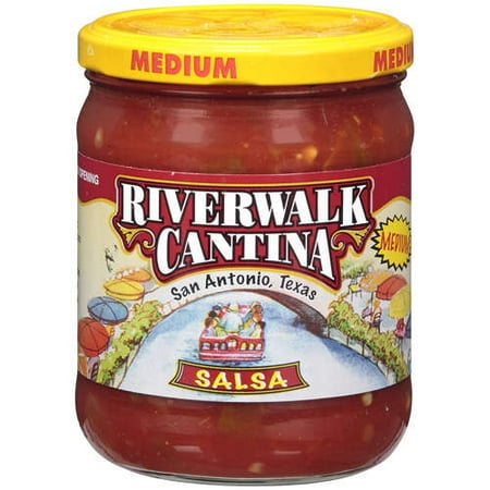 River Walk Cantina: Medium Salsa, 16 Oz