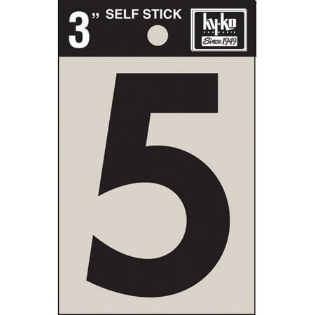 Hy-Ko Sticker House Number (Set of 10)
