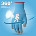 thumbnail image 4 of YSTDHL Kids Gardening Gloves, 3-Pack Gardening and DIY Gloves, Non-Slip Breathable Comfortable Safety Kids Gardening Gloves for 8-11 Years Old Rubber Palm, Waterproof and Dustproof, 4 of 8