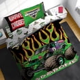 thumbnail image 4 of Sunny Side Up Monster Jam Grave Digger 5 Piece Full Size Bed Set, 4 of 6