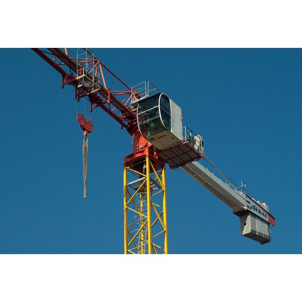 Pulleys Site Lifting Building Crane20 Inch By 30 Inch Laminated Poster