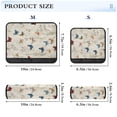 thumbnail image 3 of 2-Pack Seat Belt Covers with Flannel Seatbelt Shoulder Strap Case Adjustable Straps Soft Padding for Car Various Colors and Sizes Butterflies Small, 3 of 8