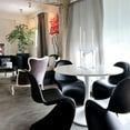 thumbnail image 2 of Heavenly Collection Matte Plastic Dining Chair SET OF 2, 2 of 3