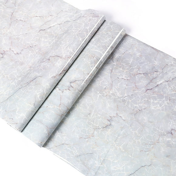 Marble Contact Paper for Countertops 400x40cm Waterproof Marble Wallpaper Peel and Stick Countertops Removable Kitchen Cabinet Contact Paper Decorative Self Adhesive Shelf Liner