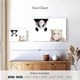 thumbnail image 4 of Elephant Stock Bears Bubble Gum Wall Art - Horizontal Canvas Wall Art - Living Room Wall Decor - Humor Canvas - White And Black Decor - 24" x 16", 4 of 8