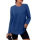 thumbnail image 1 of Camisa XIEERDUO de manga larga para natación, protector contra salpicaduras, azul, talla M, 1 of 5