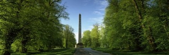 Obelisk At A Castle
