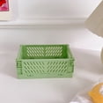 thumbnail image 1 of Mini Panier de Rangement Mini Panier de Rangement en Plastique Mini Panier de Rangement Pliable Petit Panier d'Organisation Petit Panier pour Papeterie Mini Panier de Rangement en Plastique Pliable Petit Organiseur, 1 of 1