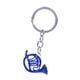 thumbnail image 4 of Cuerno Francés, Llavero de Cuerno Con Forma de Llave Azul de Metal Con Caja para decoración de Bolsos, 4 of 7