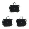 thumbnail image 1 of Minnieouse Bolsa de mensajero práctica y práctica de amplia aplicación para el bolso de hombro de lona diario bolso de lona negro Type1 NO1, 1 of 6