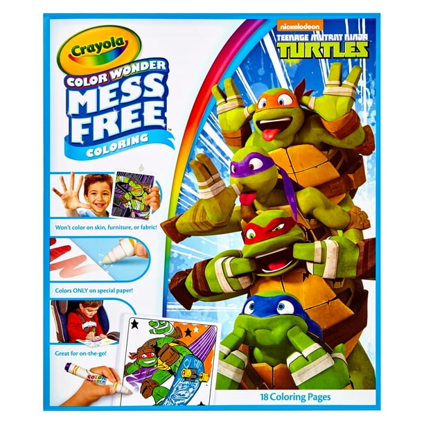 Giant Coloring Pages, Teenage Mutant Ninja Turtles Crayola