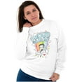 thumbnail image 4 of Betty Boop Rainbow Proud To Be Me Women Crewneck Sweatshirt Brisco Brands S, 4 of 6
