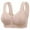 Gray, variant on yievot Daisy Bras for Women Front Closure Button Bras for Older Women Full Coverage Everyday Wireless Bra