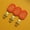 Orange, variant on 3Pcs Handmade Golden Turtle Feng Shui Amulet, Chinese Lucky Charm 2026 Edition, Talisman with Leather Sleeve(RL)