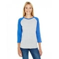 thumbnail image 2 of Ladies Baseball Fine Jersey T-Shirt-LA3530, 2 of 4