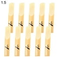 thumbnail image 3 of NIBOLOG 10Pcs/Set Clarinet Reed Skin-Friendly Anti-Corrosion Lightweight Smooth Wood Portable Tenor Clarinet Reed for Musician, 3 of 8