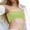 Light Green, variant on Bikini Tops for Women Ribbed Strapless Bandeau Tube Swimsuit Top Bathing Suit Tops