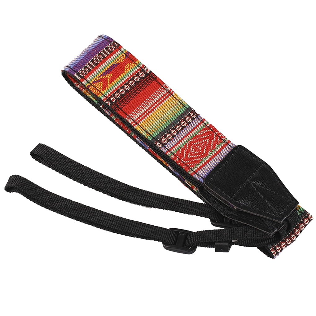 PassLanry Universal Camera Neck Shoulder Strap Belt Fashion Neck Belt for DSLR/SLR/DC/Instant Camera/Women/Men Flower E