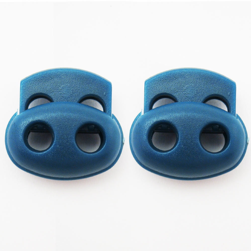 2 Shoe Lace Shoelace Buckle Rope Clamp Cord Lock Stopper Run Sports
