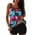 thumbnail image 1 of Birdeem Women Conservative Print Strappy Back Set Two Piece Swimsuits Swimdress, 1 of 9