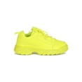 thumbnail image 2 of Women Faux Suede Chunky Lug Sole Lace Up Sneaker 18487, 2 of 6
