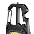 thumbnail image 1 of Lámpara COB USB Llavero Abrebotellas 500mAh Mini Linterna Camping (Negro), 1 of 2