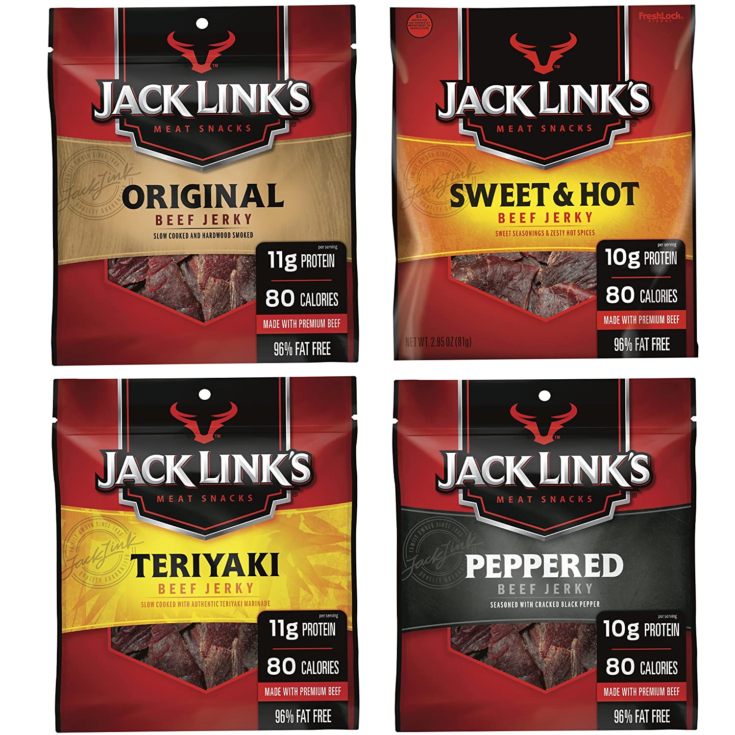 Jack Links Beef Jerky Classic Variety Pack 4 Count Walmart Jack Links Beef Jerky Classic Variety Pack 4 Count Walmart