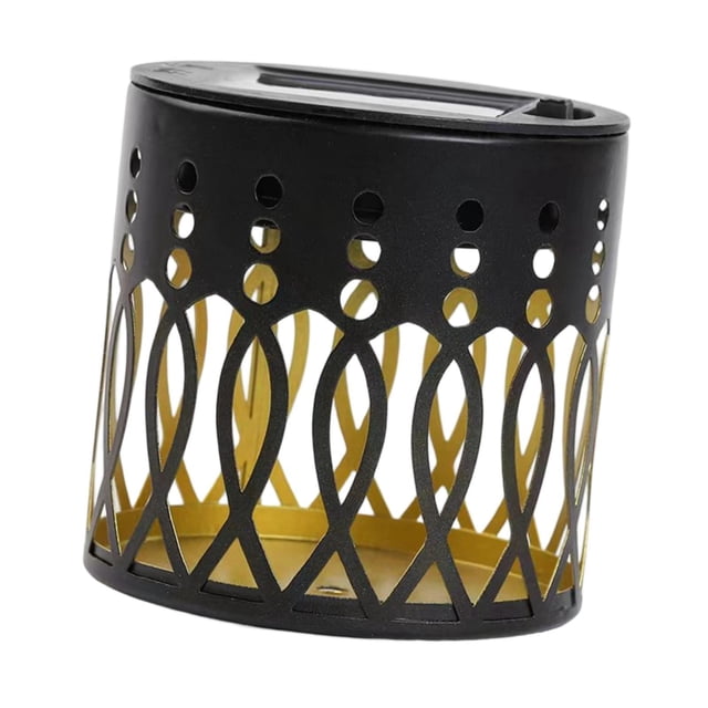jinwen Solar Fence Light Decorative Solar Deck Wall Light for Railing Patio Pathway Style A