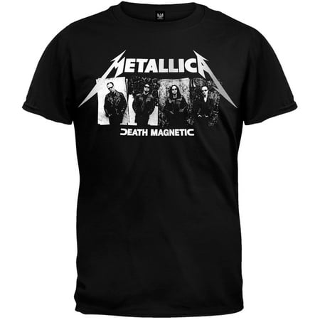 - Metaliica - B&W Photo Magnetic T-Shirt