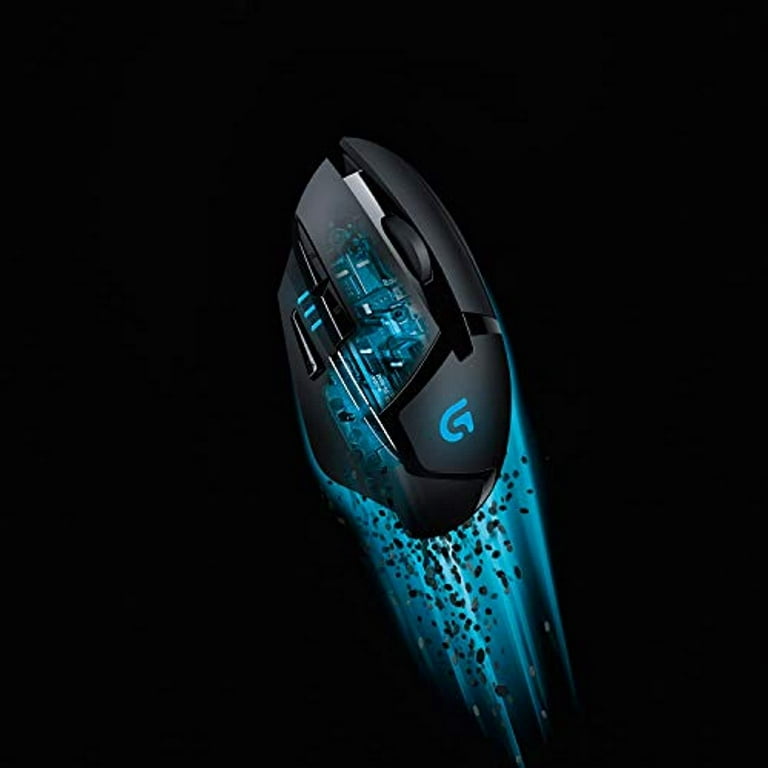 animation Mose Døde i verden Logitech G402 Hyperion Fury Wired Gaming Mouse, 4,000 Dpi, Lightweight, 8  Programmable Buttons, Compatible With Pc / Mac - Black - Walmart.com