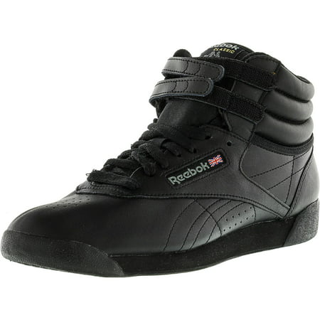 Reebok - Reebok Women's Freestyle Hi Black Ankle-High Fashion Sneaker ...