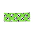 thumbnail image 2 of QuanTara Unisex Soccer Sports Headband, 8.66x3.15 Inch Adjustable Nylon Sweatband for Women & Men, Multiple Colors, Game Day, Workout, Running, Football Fan Accessory, 2 of 6