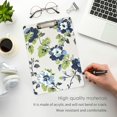 thumbnail image 3 of FORMRS Acrylic Clipboard with Low Profile Clip Standard A4 Letter Size, 12.5" x 9", Light Floral Pattern, 3 of 8