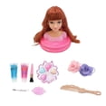 thumbnail image 3 of Child Pretend Set - Girls Play Makeup Hair Styling Toy para de cumpleaños de Navidad - A UNA Hugo Cabezas de muñeca para peinar, 3 of 8