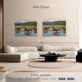 thumbnail image 4 of Elephant Stock Buffalo Crossing Wall Art - Horizontal Canvas Wall Art - Living Room Wall Decor - Animal Canvas - Yellow And Brown Decor By Jack Sorenson - 48" x 32", 4 of 8