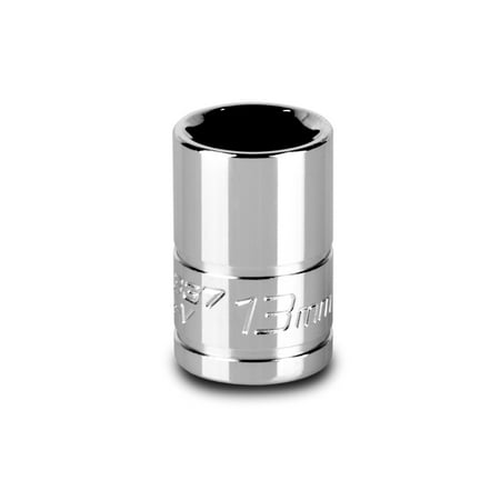 

Capri Tools 13 mm Shallow Socket 3/8-Inch Drive 6-Point Metric