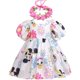 thumbnail image 1 of New Disney Mickey Mouse Daisy Baby Girl Cute Princess Dresses Kid Casual Dress Backless Toddler Cartoon Puff Sleeve Clothes 2-8T2T Gao Jinjia LED, 1 of 2