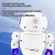 thumbnail image 5 of "Robot De Juguete Boxer Robot Para Niños Niñas Malubero, Blanca ", 5 of 5