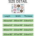 thumbnail image 3 of Crawling Indoor Carpet Play Mat Colorful Donuts for Living Room Bedroom Educational Nursery Floor Mat Area Rugs 60x39in, 3 of 6