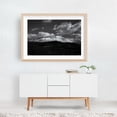 thumbnail image 5 of Mount Saint Helens Black and White - Washington Photography Mountain Black and White Nature Landscape Snow Scenic Wilderness Oak Framed Wall Art Print 5 x 7 inches, 5 of 6