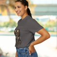 thumbnail image 6 of I WILL LOVE YOU UNTIL THE END OF TIME Romantic Skulls Unisex T-shirt, 6 of 10