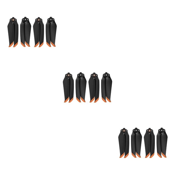 Vogacara Hélices 7238F de bajo ruido para dron 2S 2 pares Naranja Type1 NO1