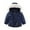 Navy, variant on lnmuld Boys Insulated Winter Snowsuit with Hooded Zipper Jacket and Pants Set for Cold Weather Outdoor Play Size:5-6 Years
