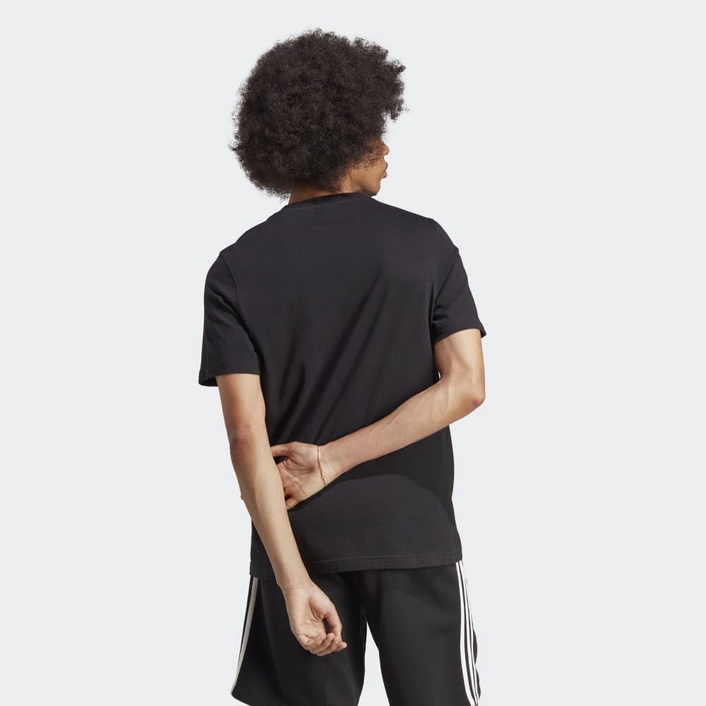 adidas Originals Men's Adicolor Classics Trefoil T-Shirt, Black, Large