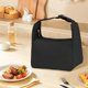 thumbnail image 5 of Lunch Box Tote Bag Bento Bag Thermal Bento Bag Thickened Aluminum Foil Meal Bag Office Worker Student Bento Case, 5 of 6