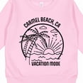thumbnail image 3 of Inktastic Summer Vacation Mode Carmel Beach California Toddler Sweatshirt, 3 of 4