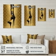 thumbnail image 4 of Designart Luxury Brand Bionic Heel V Canvas Wall Art, 4 of 5
